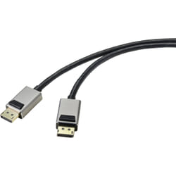 SpeaKa Professional SP-9510448 cavo DisplayPort 1 m Nero