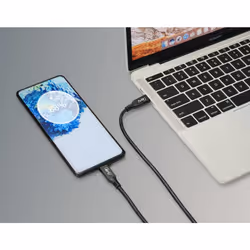 Renkforce RF-4870098 cavo USB USB4 Gen 2x2 0,8 m USB C Nero - Vista aggiuntiva 4