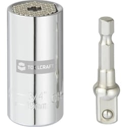 Toolcraft - Inserto giravite a bussola 1/4 (6.3 mm), 3/4 TO-7273935