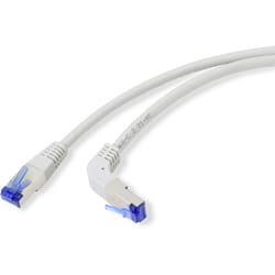 Renkforce RF-4892524 cavo di rete Grigio 0,15 m Cat6a S/FTP (S-STP)