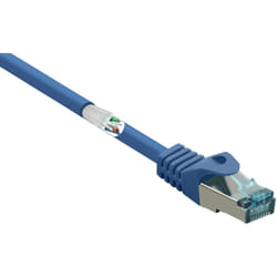 Renkforce RF-5044038 cavo di rete Blu 1 m Cat6a S/FTP (S-STP)