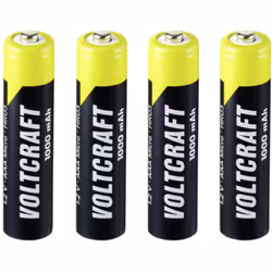 Dettagli tecnici Capacità (mAh, Ah) 1000 mAh Dimensione, Ø 10.5 mm Dimensione/formato della batteria Ministilo (AAA) Dimensio ...