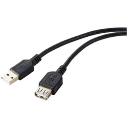 Renkforce RF-5771510 cavo USB USB 2.0 0,5 m USB A Nero