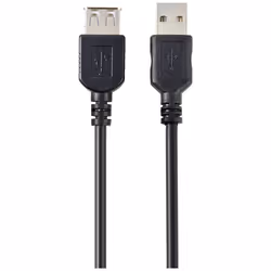 Renkforce RF-5771510 cavo USB USB 2.0 0,5 m USB A Nero