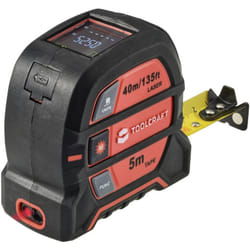 TOOLCRAFT Distanziometro laser 2 in 1 Max. 40 m con metro a nastro