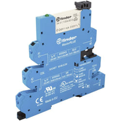 Finder 39.61.3.230.0060 Relè di accoppiamento 230 V/AC 6 A 1 scambio 1 pz.