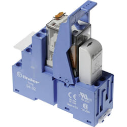 Finder - 58.32.8.230.0060 Modulo relè Tensione nom.: 230 v/ac Corrente di commut. max.: 10 a 2 scambi 1 pz.