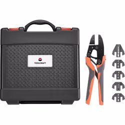 Dettagli tecnici Caratteristiche pinza incl. Assortimento crimpatura con valigetta Sistema pinza crimpatrice Il kit di pinze ...