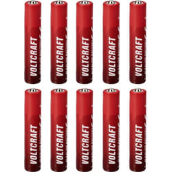 Voltcraft - VC-16108025 Batteria mini formato aaaa Mini (aaaa) Alcalina/manganese 1.5 v 500 mAh 10 pz.
