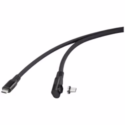 Renkforce RF-6438138 cavo USB USB4 Gen 2x2 1 m USB C Nero
