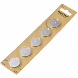 Dettagli tecnici Capacità (mAh, Ah) 290 mAh Dimensione, Ø 24 mm Dimensione/formato della batteria CR 2430 Dimensioni prodotto ...