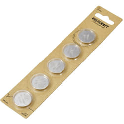 Voltcraft - Batteria a bottone cr 2430 3 v 5 pz. 290 mAh Litio VC-16107965