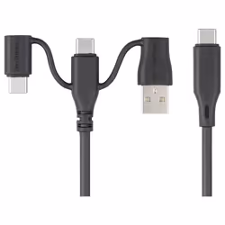 Renkforce RF-6615906 cavo USB USB 2.0 0,5 m USB C Nero