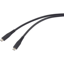 Renkforce RF-6662038 cavo USB USB4 Gen 2x2 0,5 m USB C Nero