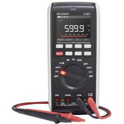 Voltcraft - VC831 se Multimetro portatile digitale cat iii 1000 v, cat iv 600 v Display (Counts): 6000
