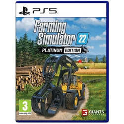 Giants Software Farming Simulator 22 - Platinum Edition Platino DUT, Rumeno, Russo, Inglese, Ungherese, Svedese, Cinese semplificato, Spagnolo messicano, Cinese tradizionale, Norvegese, Turco, Ceco, Finlandese, ITA, Danese, Francese, Giapponese, Polacco, Tedesca, POR-BRA, Coreano PlayStation 5