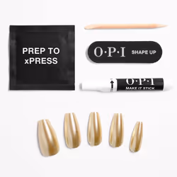 Opi xPRESS/ON Unghie artificiali Nail art #Break the Gold - Vista aggiuntiva 2