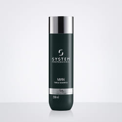 System Professional System Man Triple Shampoo 250 ml Shampoo e bagnoschiuma 2 in 1 Non professionale Uomo