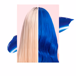 Color Fresh Mask Divertente maschera color #blu