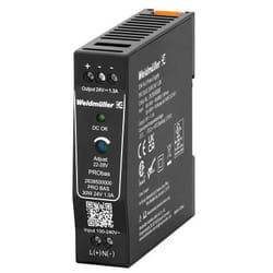 Weidmüller PRO BAS 30W 24V 1.3A alimentatore per computer Nero