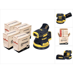 Dewalt - dcw 210 n 18 v 125 mm Brushless Solo Cordless Levigatrice eccentrica + 4x Toolbrothers turtle Set di dischi abrasivi