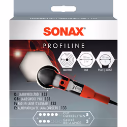 SONAX 04931410 Rialzo, lucidatrice Polish+Wax Color silver/grey