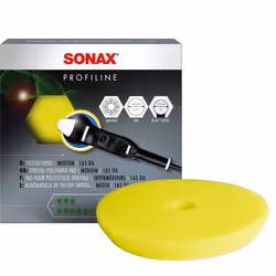 Sonax 04935000, Disco da lucidatura, 16,5 cm, 16,5 cm, Giallo