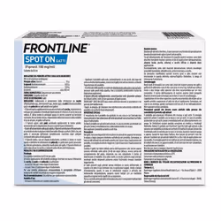 Frontline Spot On Gatti x3 Pipette, Antiparassitario per Gatti, Contro Zecche, Pulci e Pidocchi 3 pz Pipette monodose