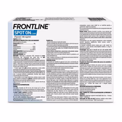 Frontline Spot On Cani x3 Pipette, Antiparassitario Per (10-20Kg) Contro Pulci, Zecche E Pidocchi 3 pz Pipette monodose