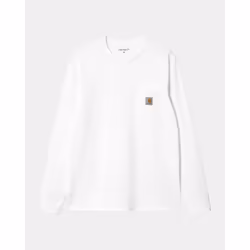 Carhartt I030437_02_XX_L, Maglietta, Adulto, Maschio, White, L, Cotone