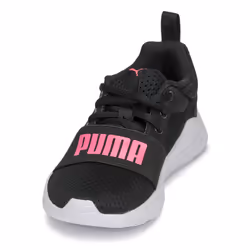 Scarpe bambini Puma PS PUMA WIRED RUN V Nero - 28 - Vista aggiuntiva 3