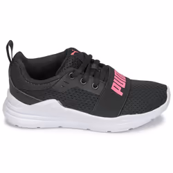 Scarpe bambini Puma PS PUMA WIRED RUN V Nero - 32 - Vista aggiuntiva 2