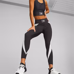 PUMA 523074_51_L, Femmina, Adulto, Black/White, L, 1 pz