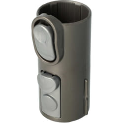 Vhbw - raccordo per aspirapolvere compatibile con Dyson DC37c, DC52, V6 (vecchio-nuovo) - rosso / nero plastica