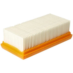 Filtro a pieghe piatte compatibile con Nilfisk Attix 44-2M ic a umido e a secco, aspirapolvere - Filtro aria raffreddamento motore - Vhbw