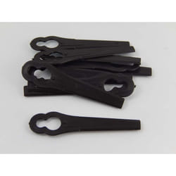 Vhbw - 20x lama di ricambio compatibile con Einhell gc-bg-ct 18/1 Li, gc-ct 18/24 Li p tagliabordi - nero, in plastica