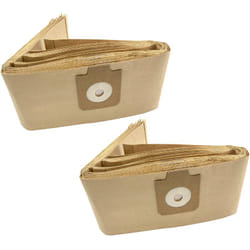 20x sacchetti compatibile con Nilfisk-Alto gd 930 s 2 Cubic, gd 936 / GD936, gd 940 / GD940 aspirapolvere - in carta, color sabbia - Vhbw