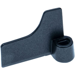 Vhbw - gancio compatibile con Panasonic SD-RD250, SD-ZB2502, SD-ZB2502WXE impastatrice - Attacco, 6,7 x 5 cm, lega di alluminio, nero