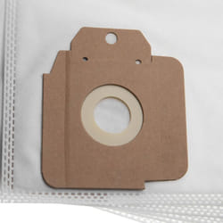 vhbw 20x sacchetto compatibile con Kärcher CV 38/2, CV 38/2 Adv, CV 38/1 Tornado aspirapolvere - microfibra, 40,45cm x 25,6cm Bianco