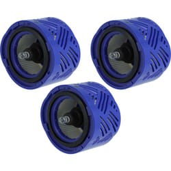 Set da 3x filtro compatibile con Dyson DC74, SV09, DC58, DC59, DC62, V6, V6+ aspirapolvere - filtro hepa post-motore anallergico - Vhbw