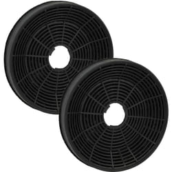 Vhbw - 2x filtro a carboni attivi sostituisce Beko AS-AZKF4000 per cappe aspiranti - 16 cm