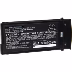 vhbw - the clever way - Batteria ricaricabile di ricambio, compatibile e di alta qualità, ad alta capacità, per tablet o netb ...