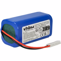 vhbw - the clever way - Batteria ricaricabile di ricambio, compatibile e di alta qualità, ad alta capacità, per robot aspirap ...