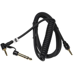 Vhbw - cavo audio aux compatibile con Monster Beats by Dr. Dre Mixr, Pro, Solo, Studio cuffie - Con jack da 3,5 mm a 6,3 mm, 150 cm, Nero