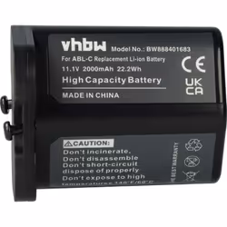 vhbw - the clever way - Batteria ricaricabile di ricambio, compatibile e di alta qualità, ad alta capacità, per robot lavapav ...