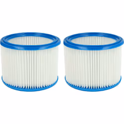 vhbw - the clever way Set di 2x filtro rotondo per aspirapolvere, aspiratore umido/secco e aspiratore industriale - Facile e ...