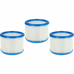 vhbw - the clever way Set di 3x filtro rotondo per aspirapolvere, aspiratore umido/secco e aspiratore industriale - Facile e ...