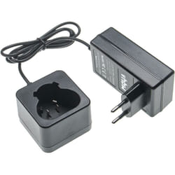 vhbw caricabatterie 10.8 - 12 compatibile con Worx WX125.6, WX125.7, WX125.M, WX126, WX128.2, WX283, WX283.3, WX284, WX382 batterie Li-Ion di attrezzi