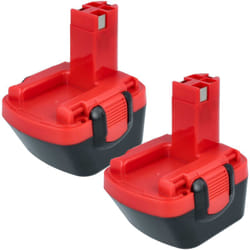 Vhbw - 2x batteria sostituisce Bosch 2 607 335 709, 2 607 335 684, 2 607 335 692, 2 607 335 676 per utensile elettrico (3000 mAh, NiMH, 12 v)