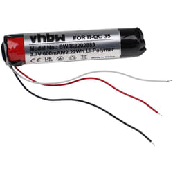 Vhbw - batteria compatibile con Bose QuietComfort 35 ii, 35, 45 auricolari cuffie wireless (600mAh, 3,7V, Li-Poly)